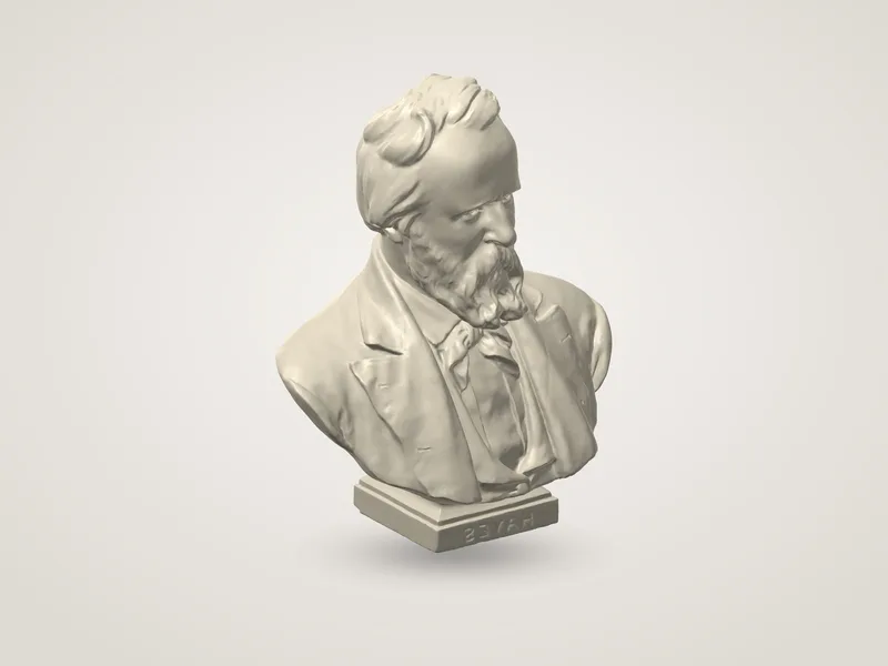 Rutherford B. Hayes Plaster Bust