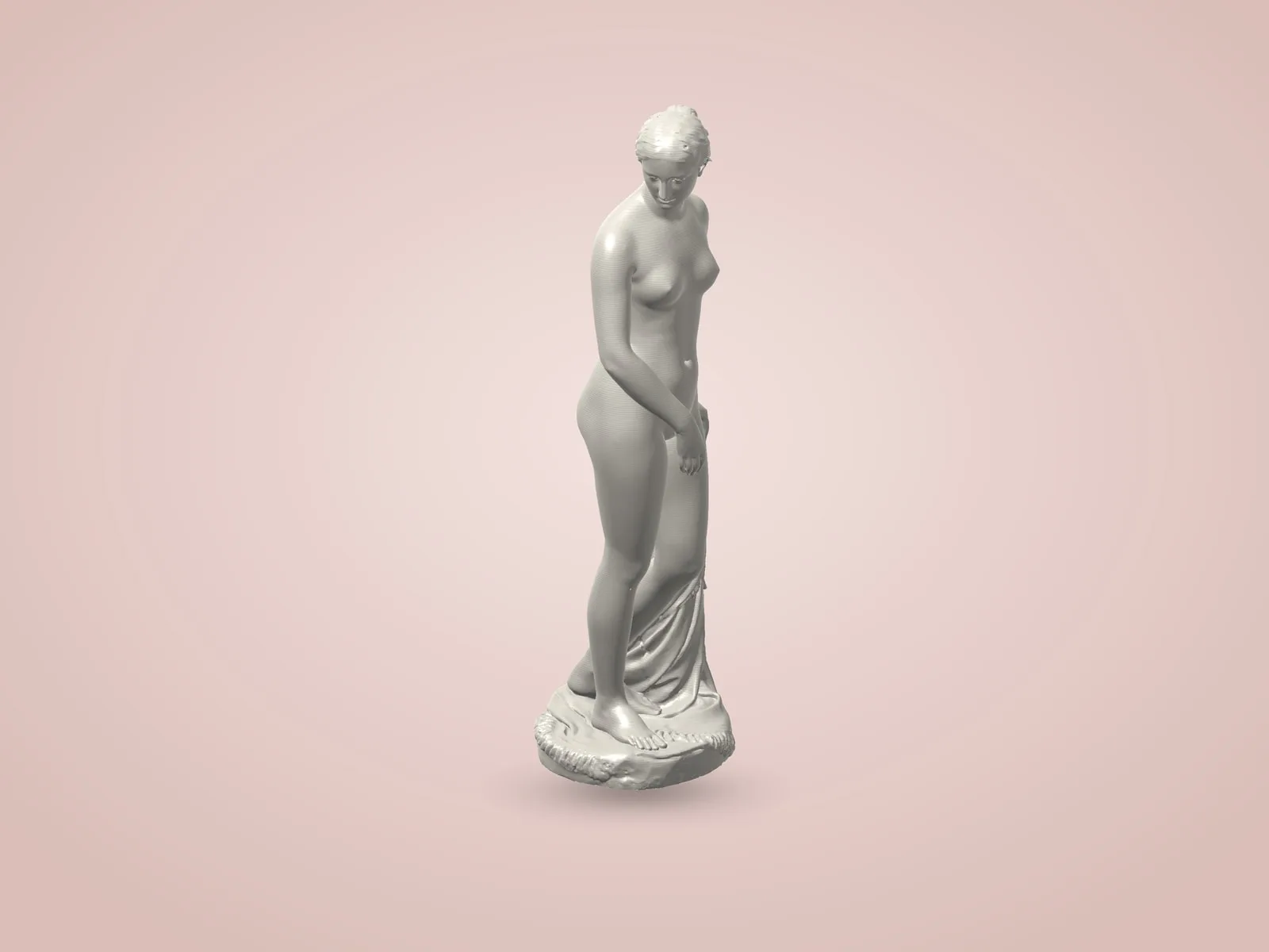 The Greek Slave — Sculpture Model