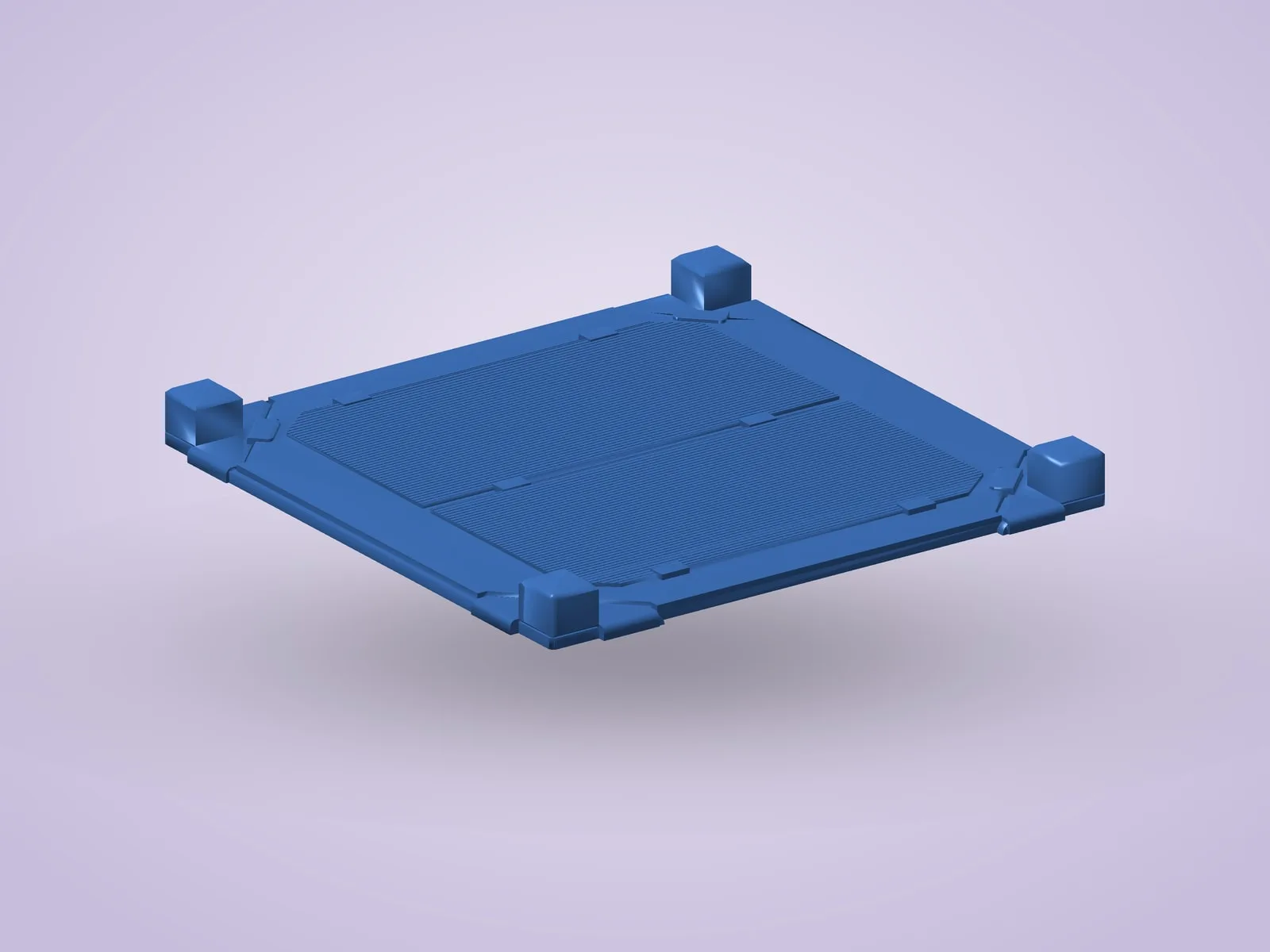CubeSat (3 Parts) — Bottom
