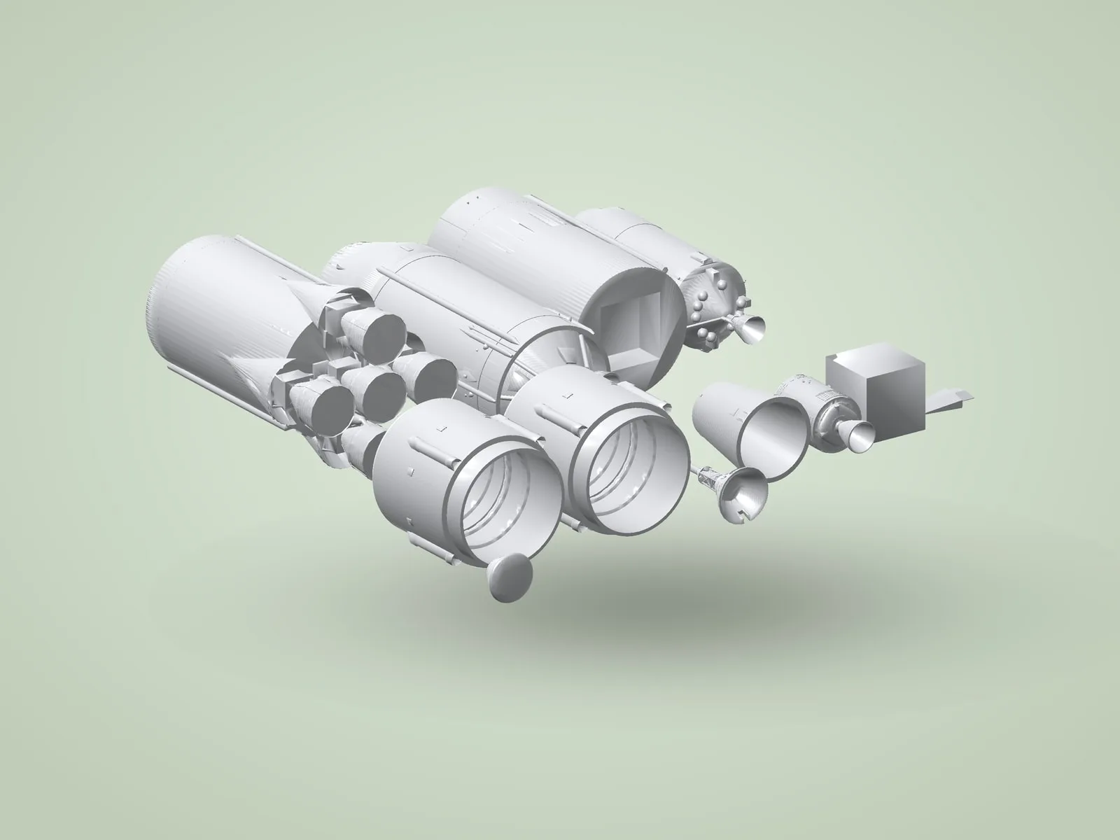 Saturn V Rocket (Kit)