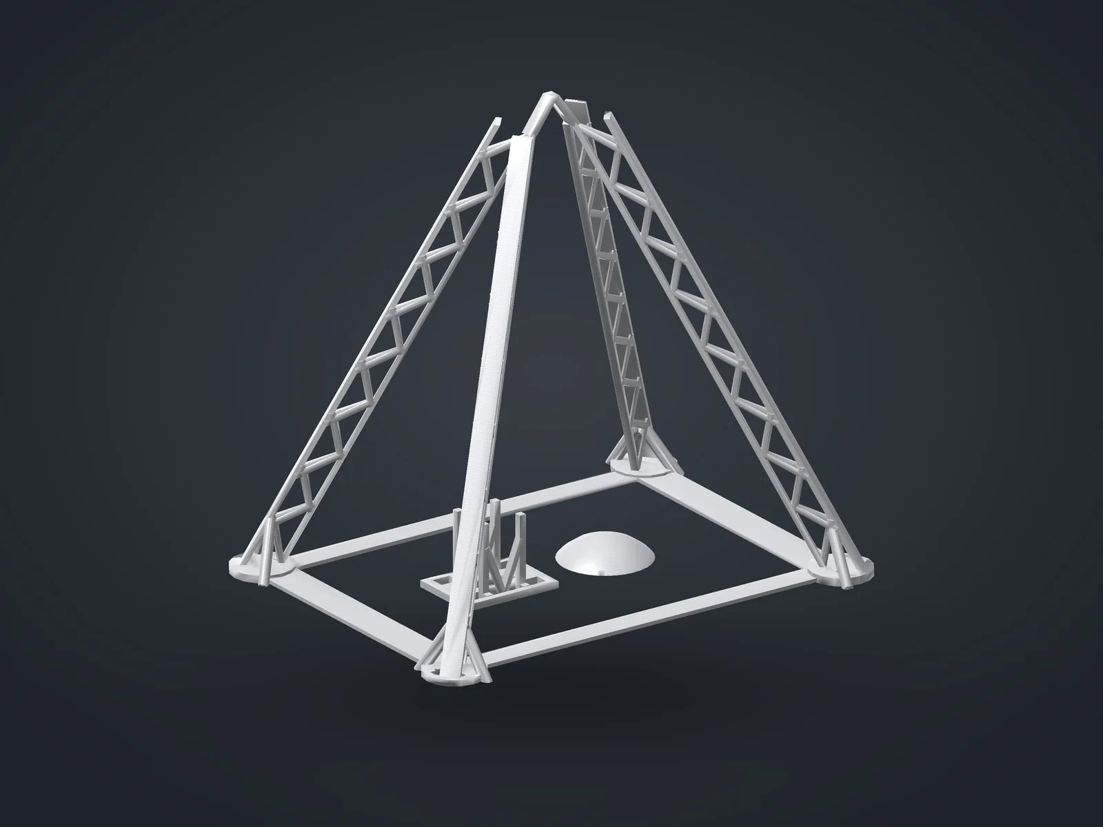 Deep Space Network Antenna — Quadrapod