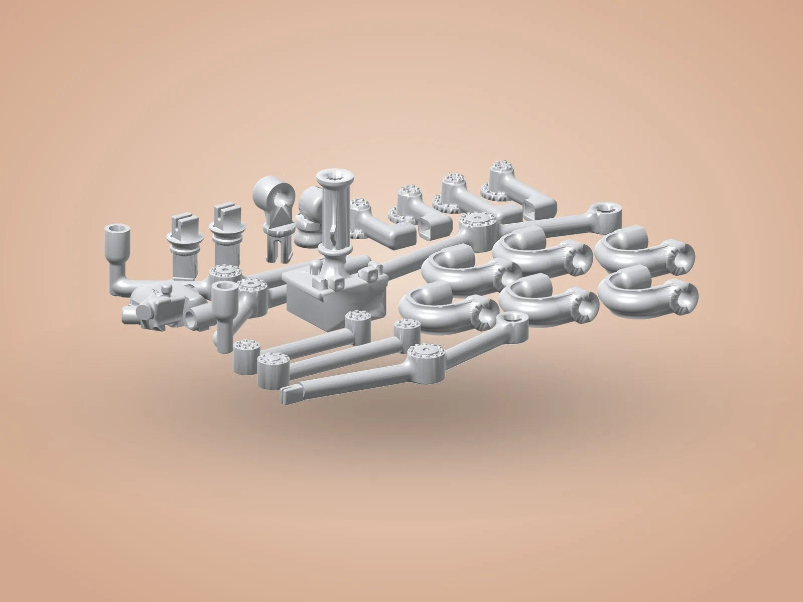 Curiosity Mars Rover (Detailed) — -Components