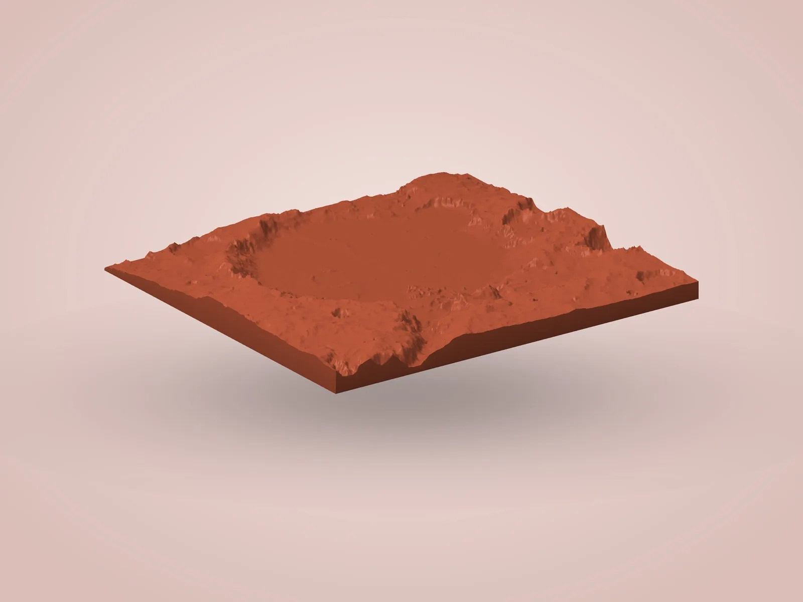 Spirit Rover Landing Site (Mars)