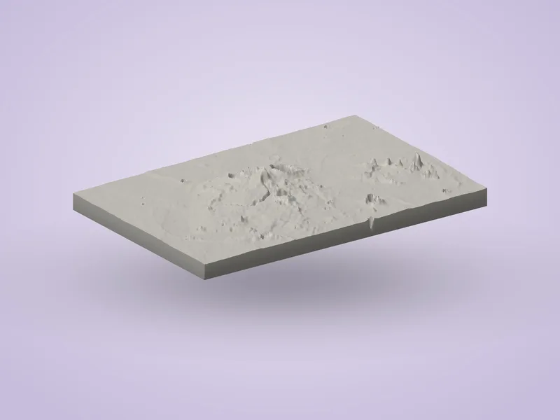 Aristarchus Region Relief