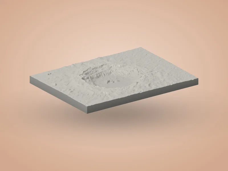 Copernicus Crater Relief