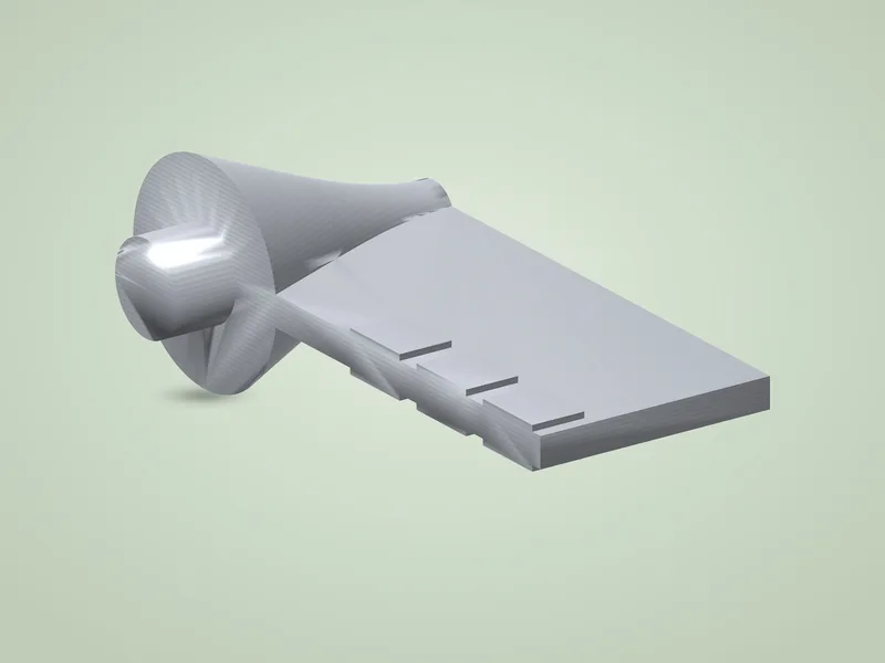 Aft coiffe Upright