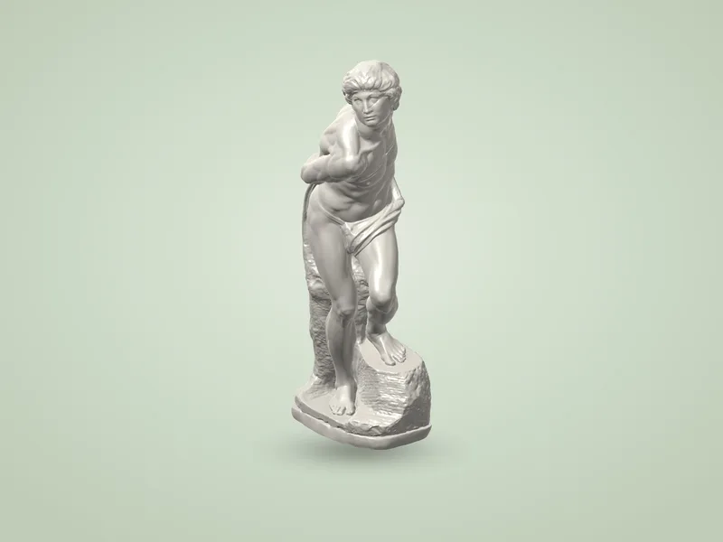 Rebellious Slave (Michelangelo)
