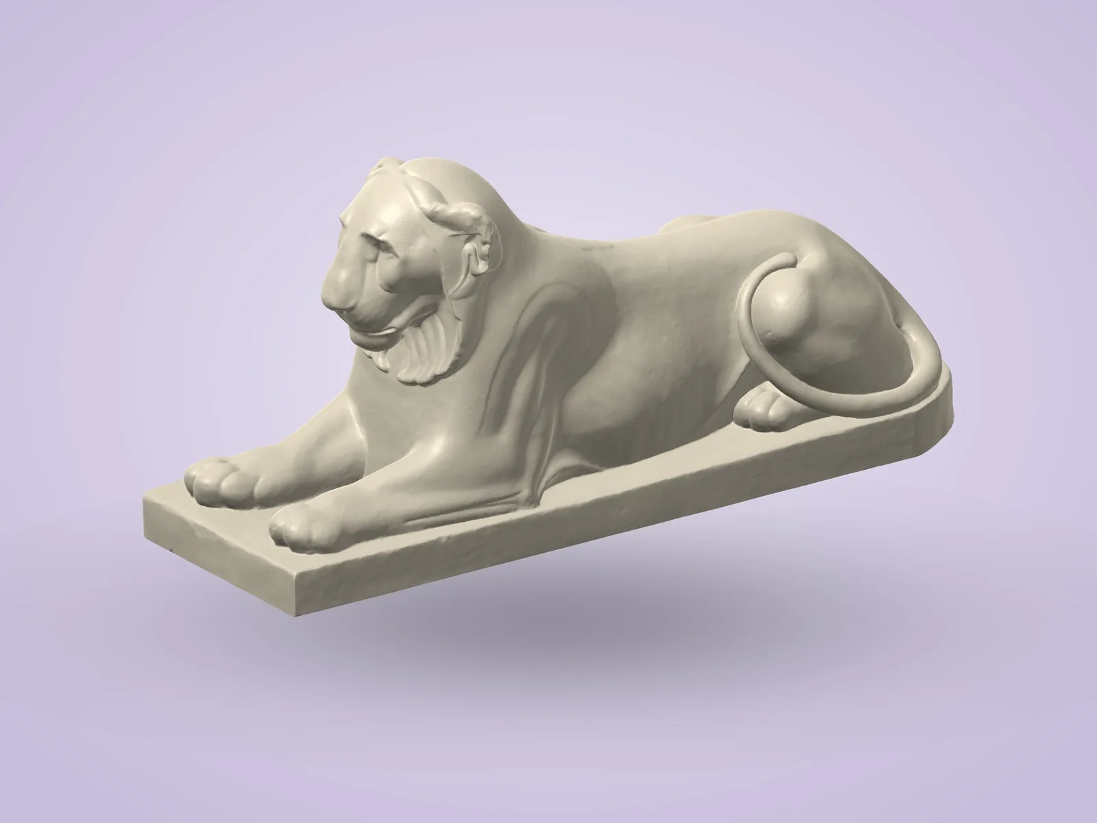 Recumbent Lion