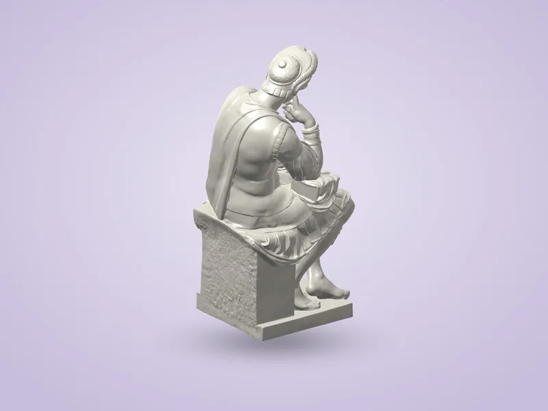 Lorenzo de’ Medici, “Il Pensieroso” (Michelangelo)