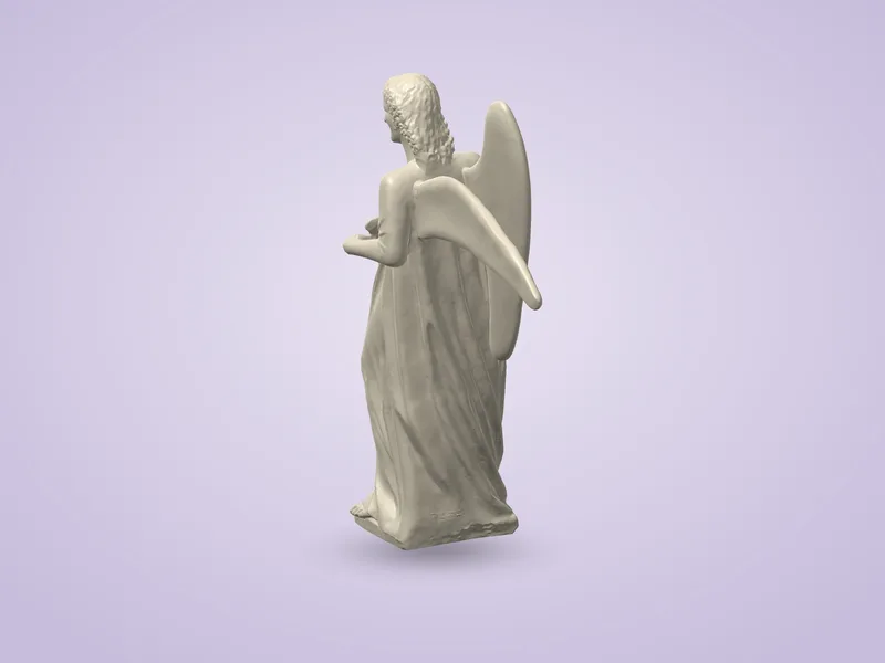 Angel with a Dove (Gabriel?)