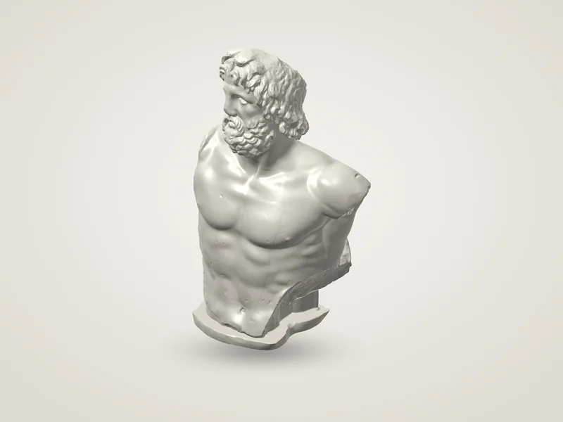 Torso of Asclepius from Munichia