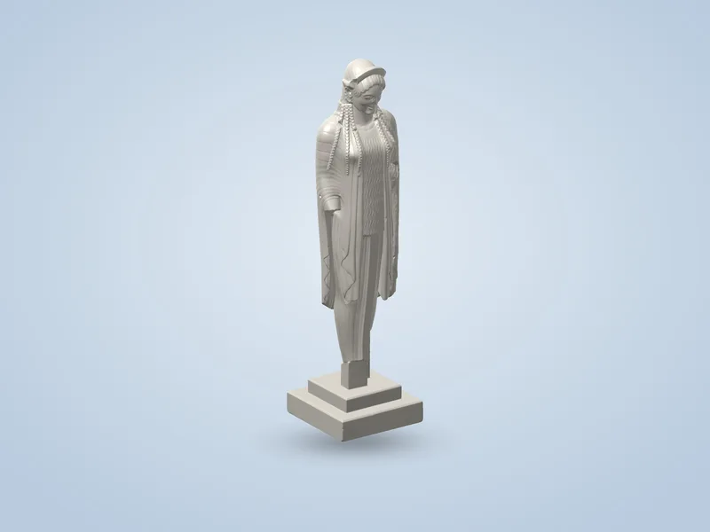 Kore in Chiton and Cloak