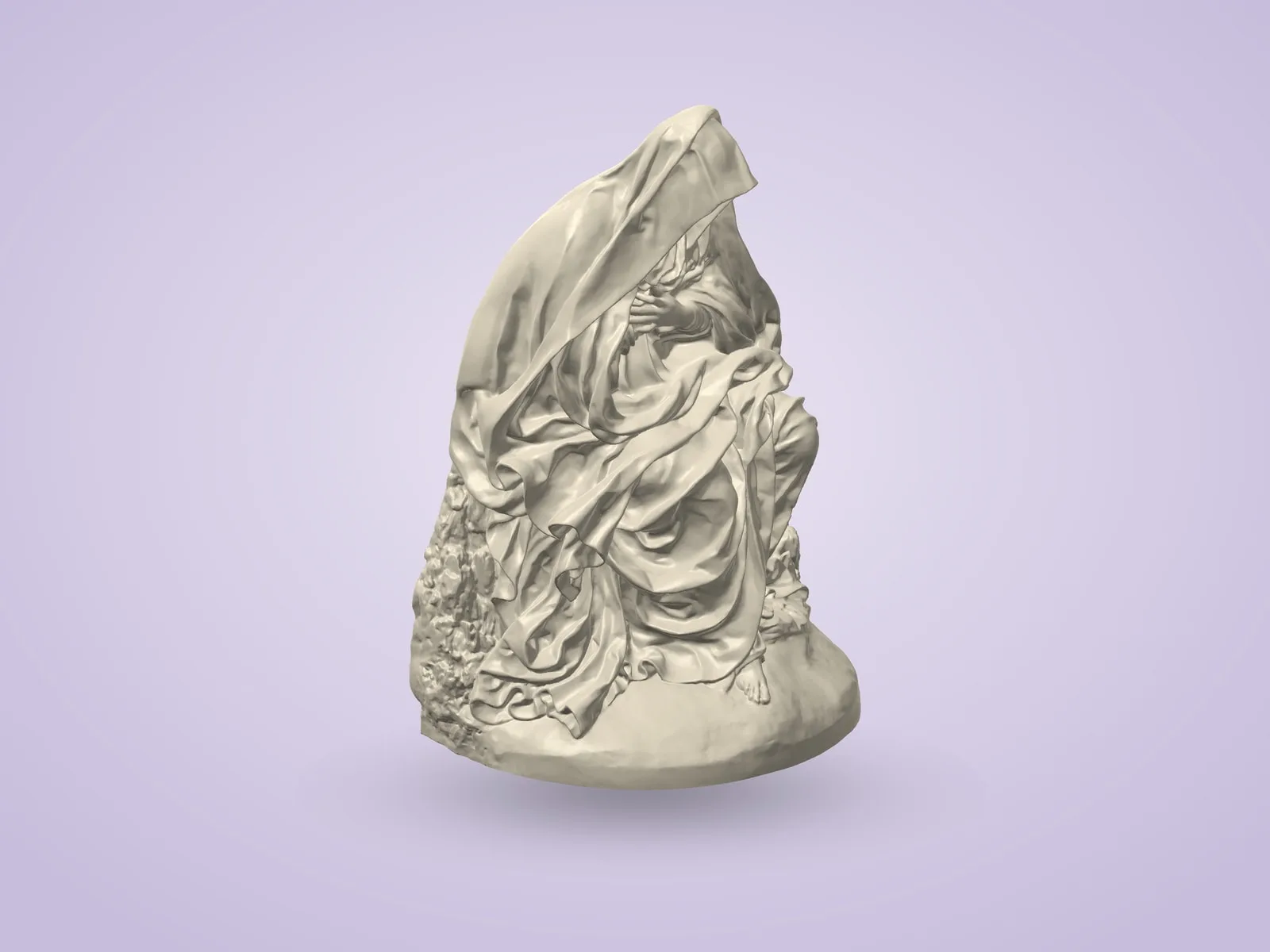 Seated Virgin of Sorrows