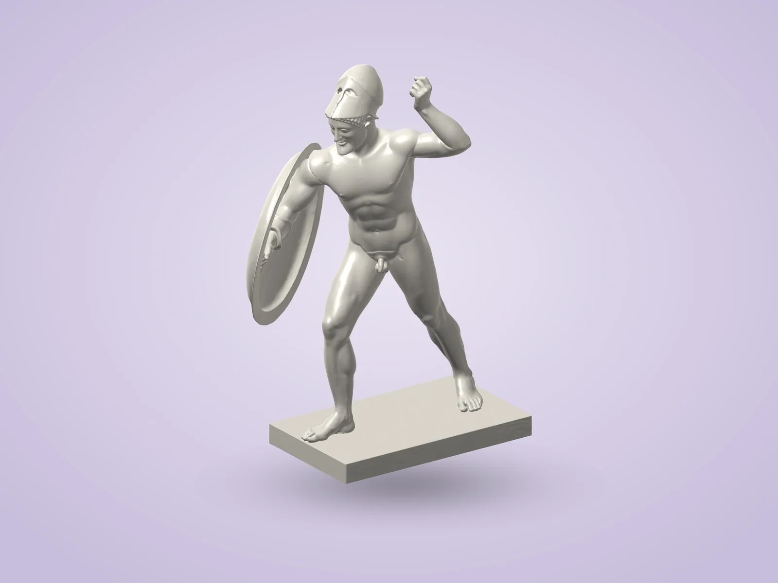 Warrior with a Shield II (Aegina)