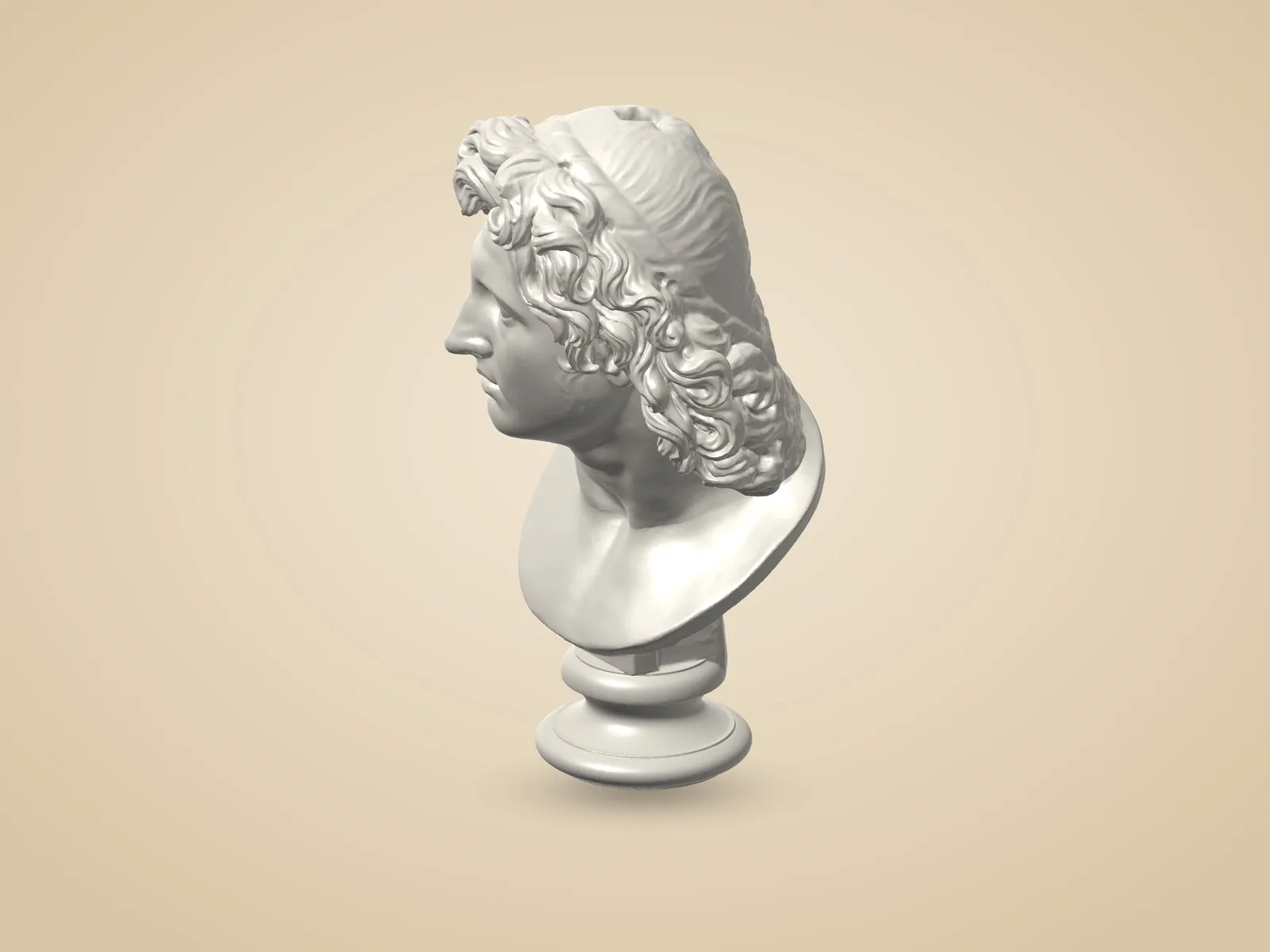 Alexander the Great as Helios