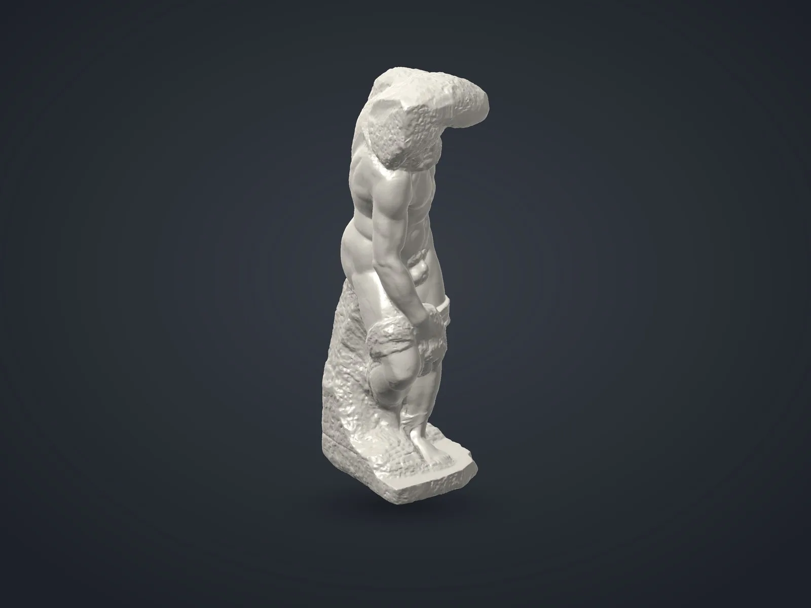 Bearded Slave (Michelangelo)