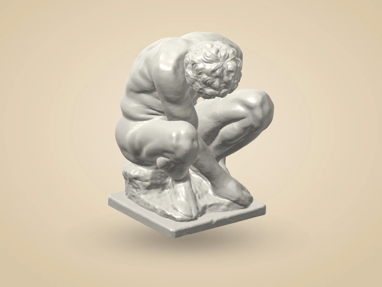 Crouching Boy (Michelangelo)