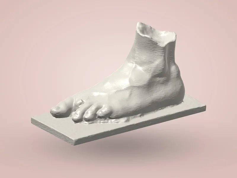 Pied droit d’athlète