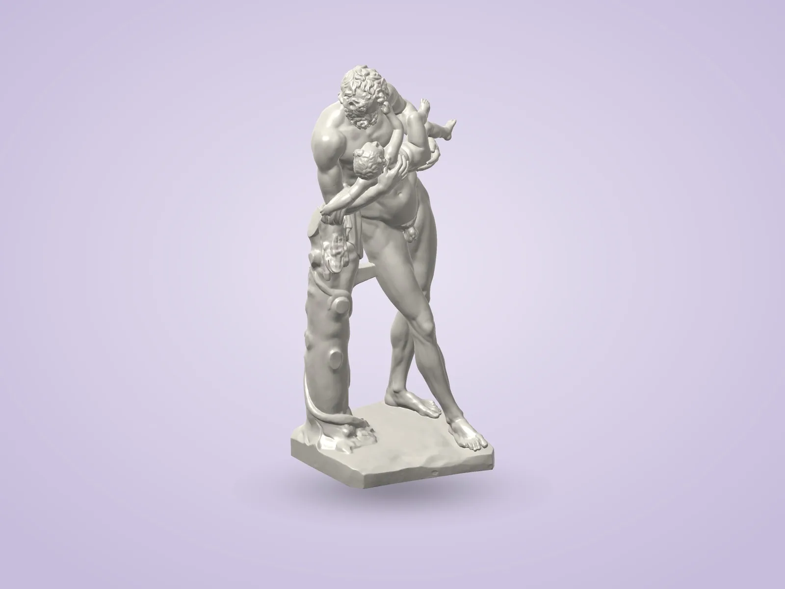 Silenus with the Infant Dionysus