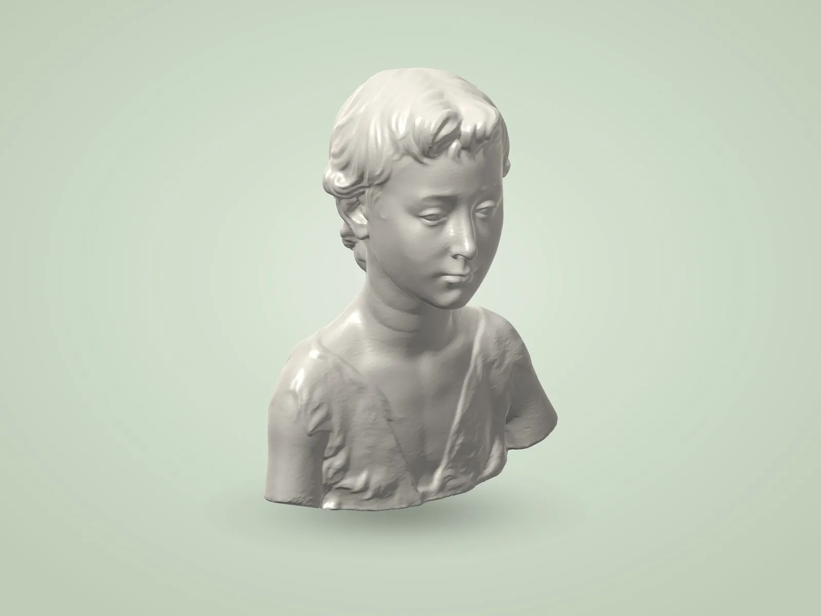 Young Saint John the Baptist (Bust)
