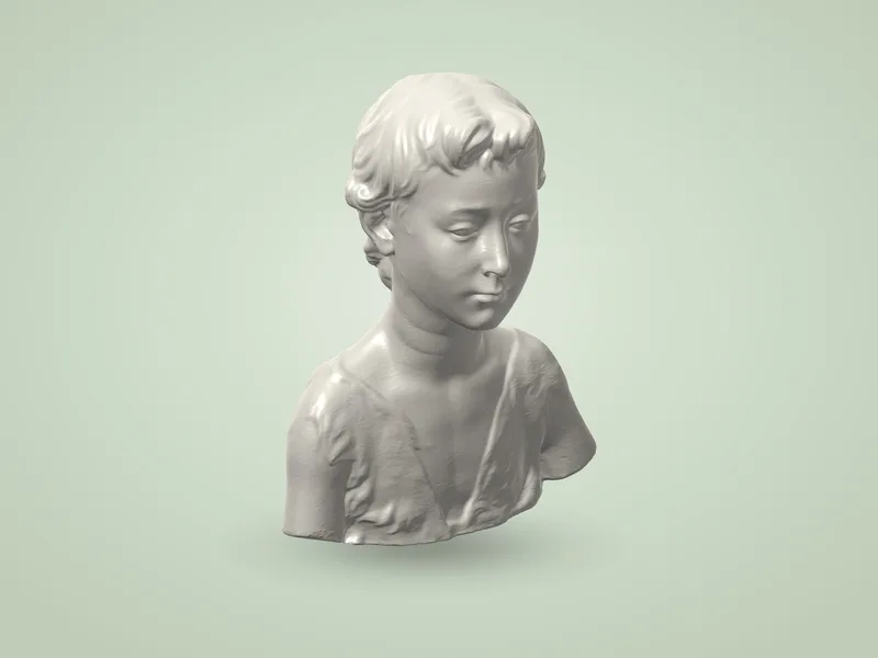 Young Saint John the Baptist (Bust)