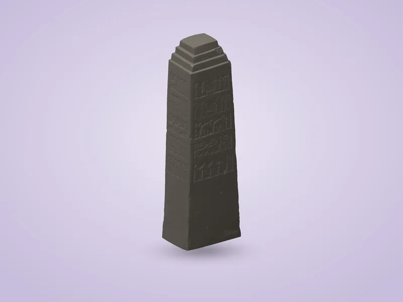 L’Obélisque noir de Salmanazar III