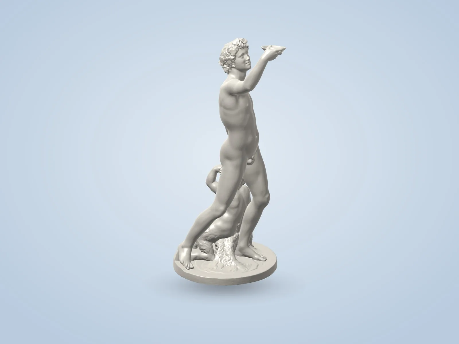 Standing Bacchus