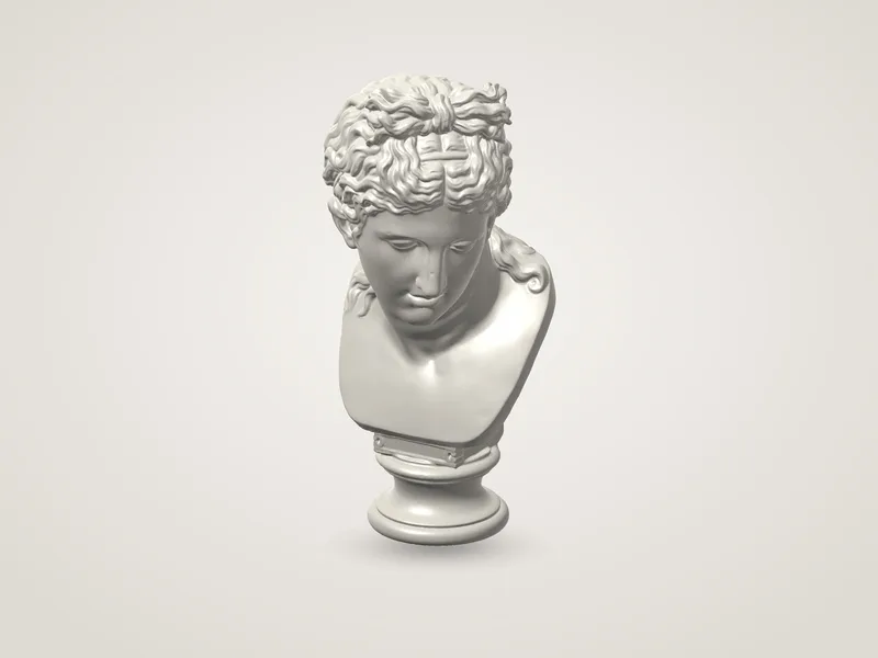 Femme tournant la tête