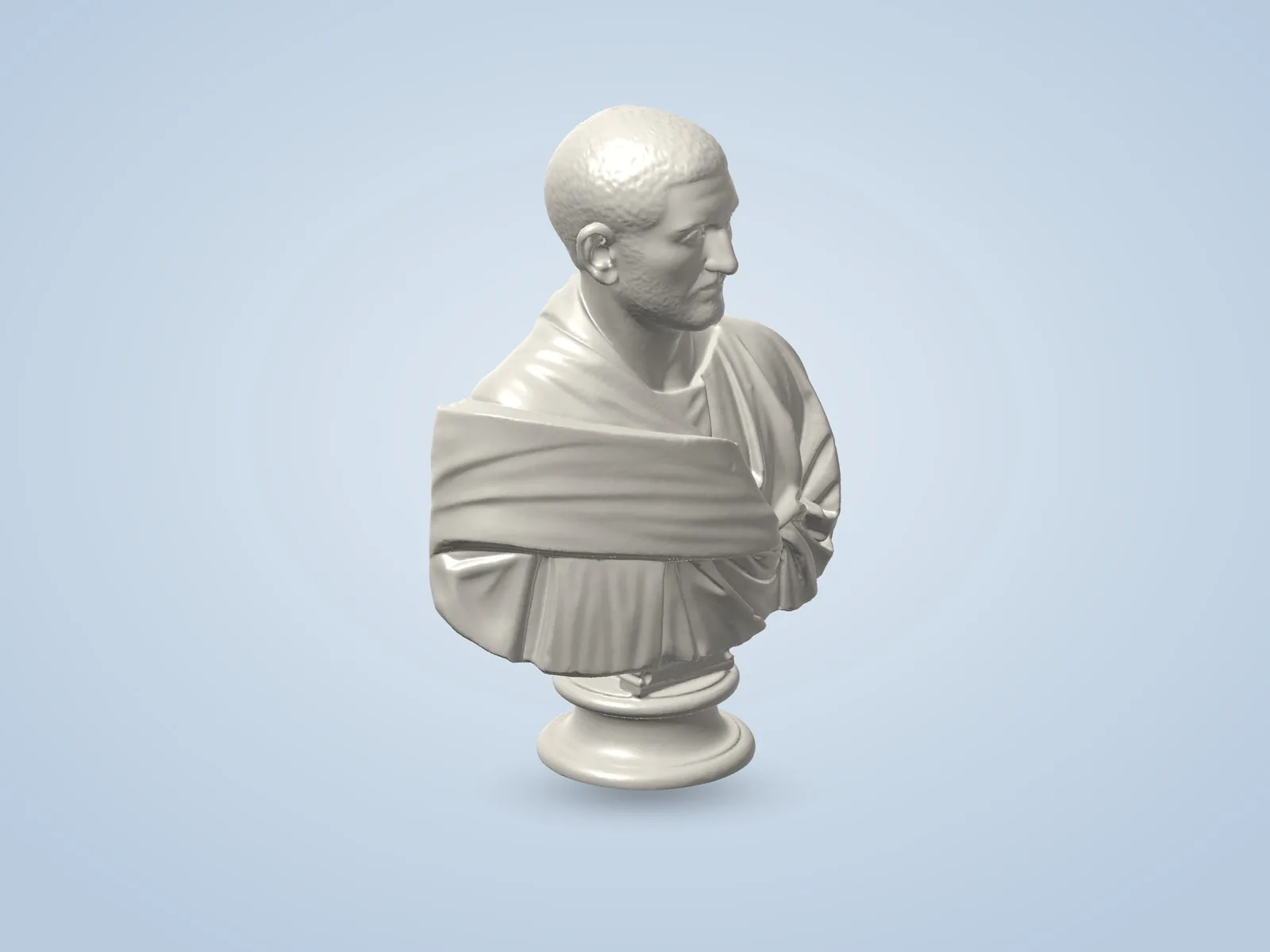 Man in a Trabea Toga