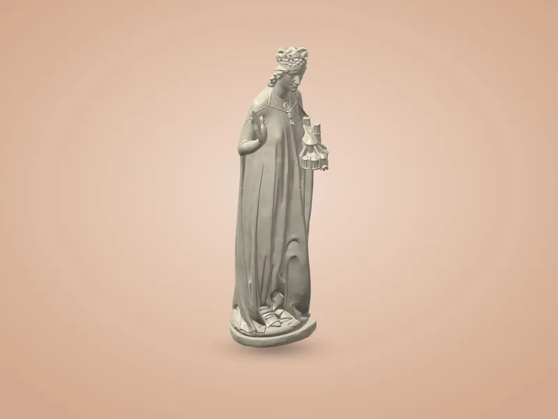 Empress Kunigunde with a Church Model