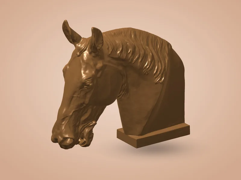 Horse’s Head (Anne Marie Carl-Nielsen)