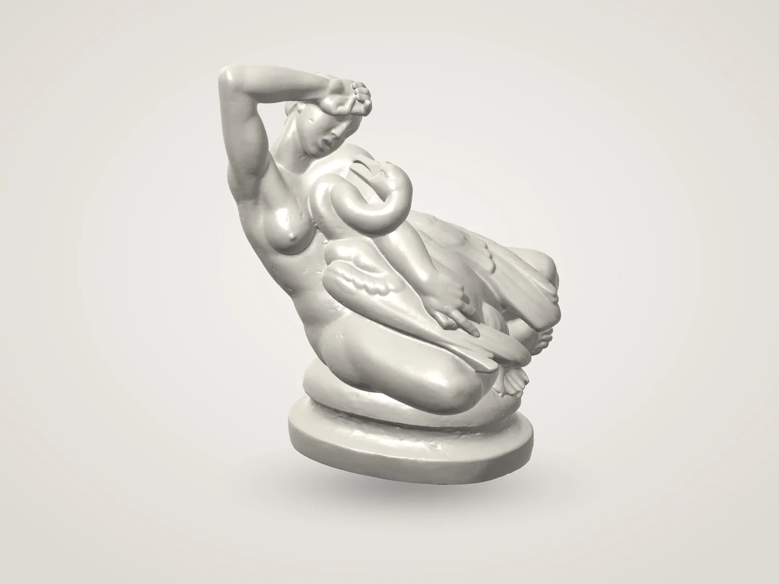 Leda and the Swan (Kai Nielsen)