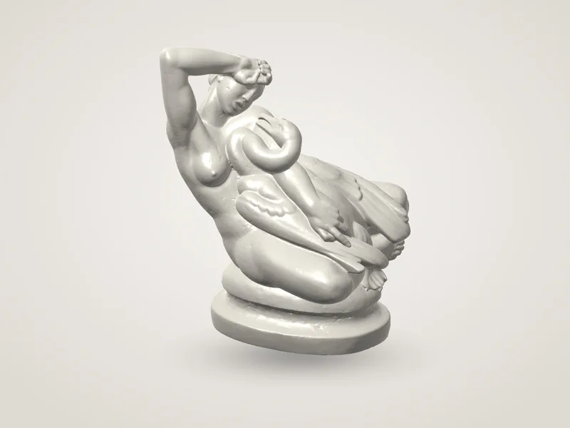 Leda and the Swan (Kai Nielsen)