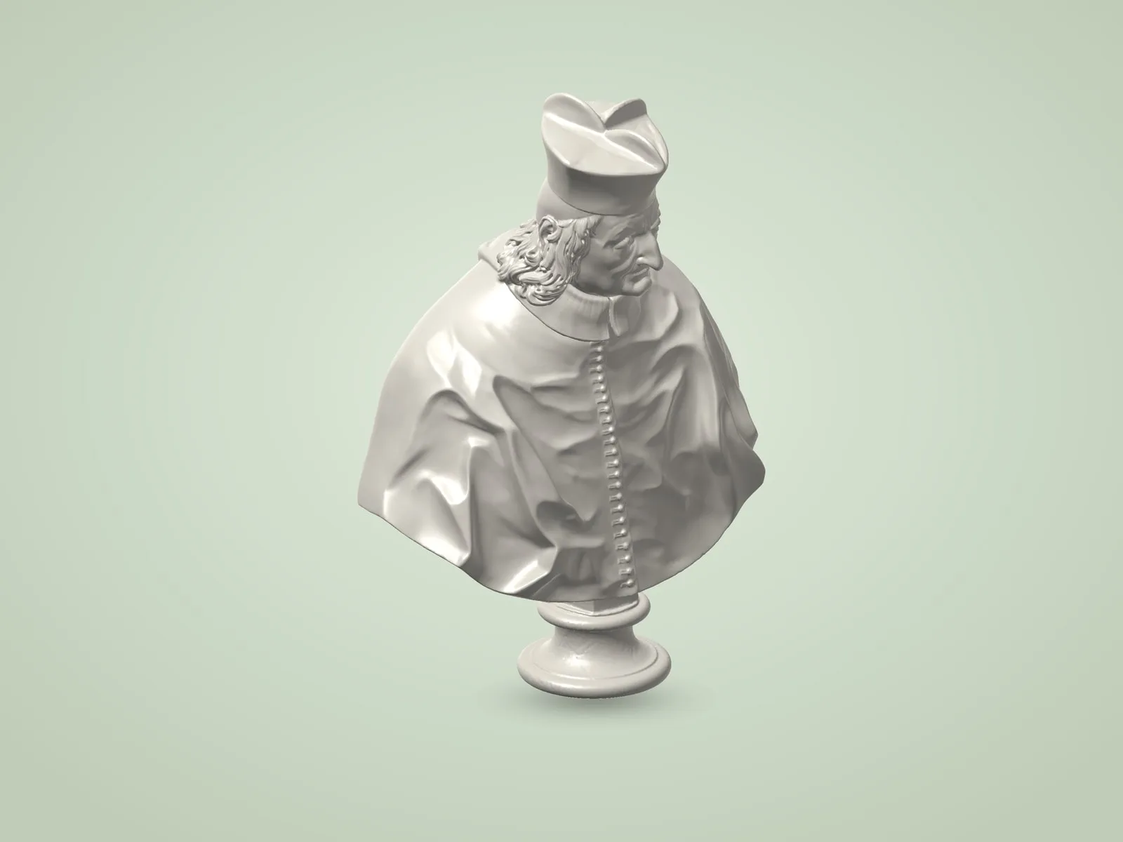 Bust of a Cardinal (Lorenzo Ottoni)
