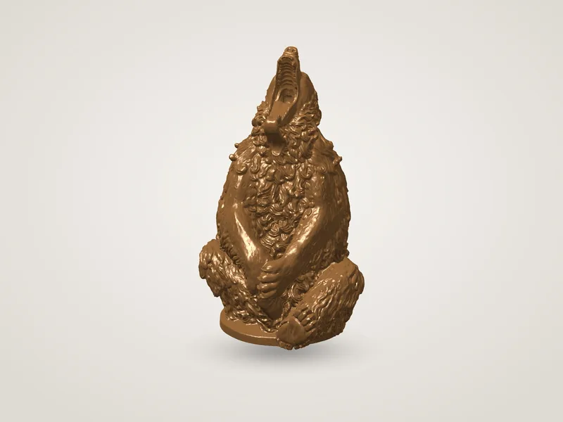 Seated Bear (Joakim Skovgaard)