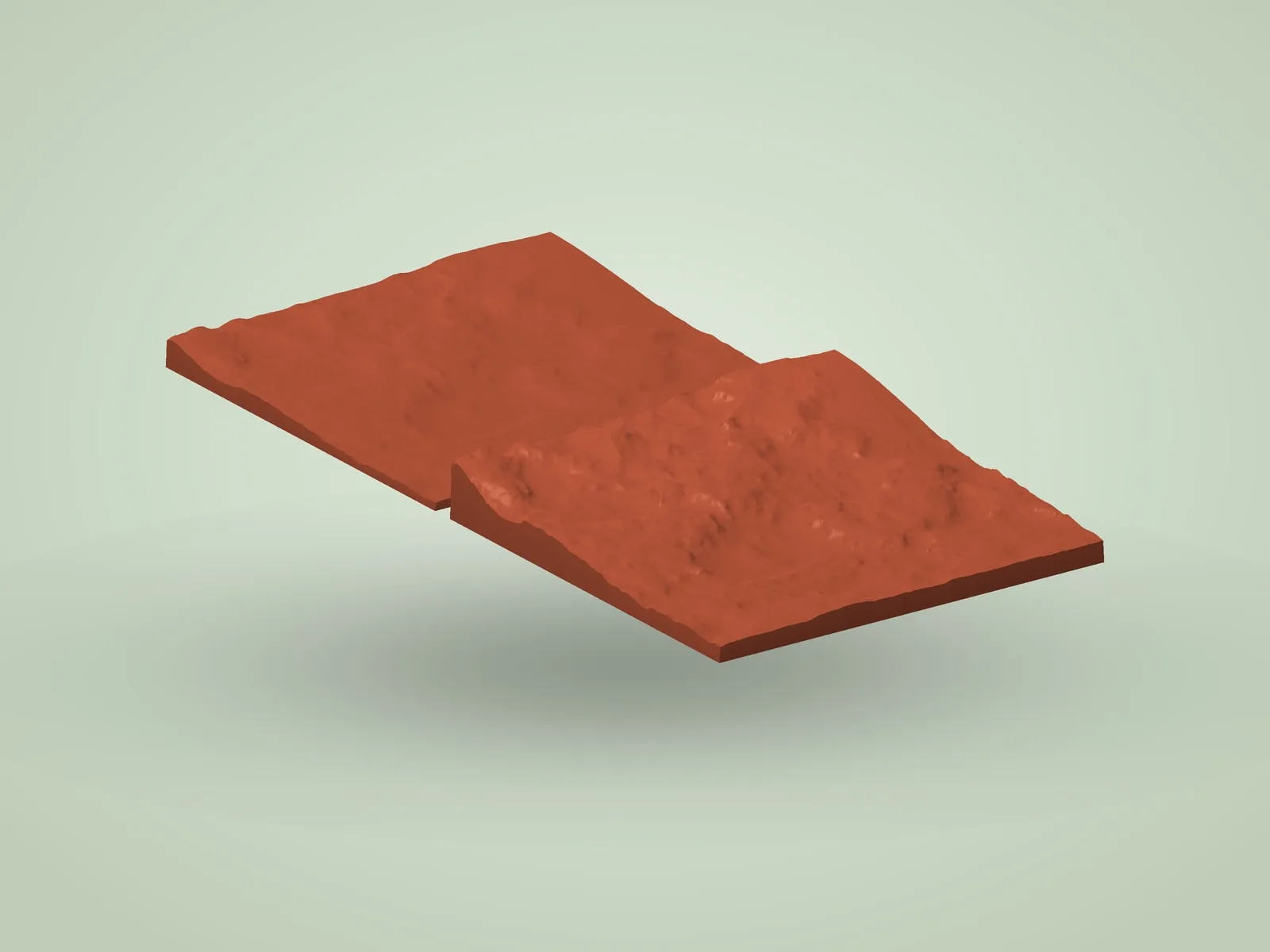 Mars: Pahrump Hills Relief (2 Parts)