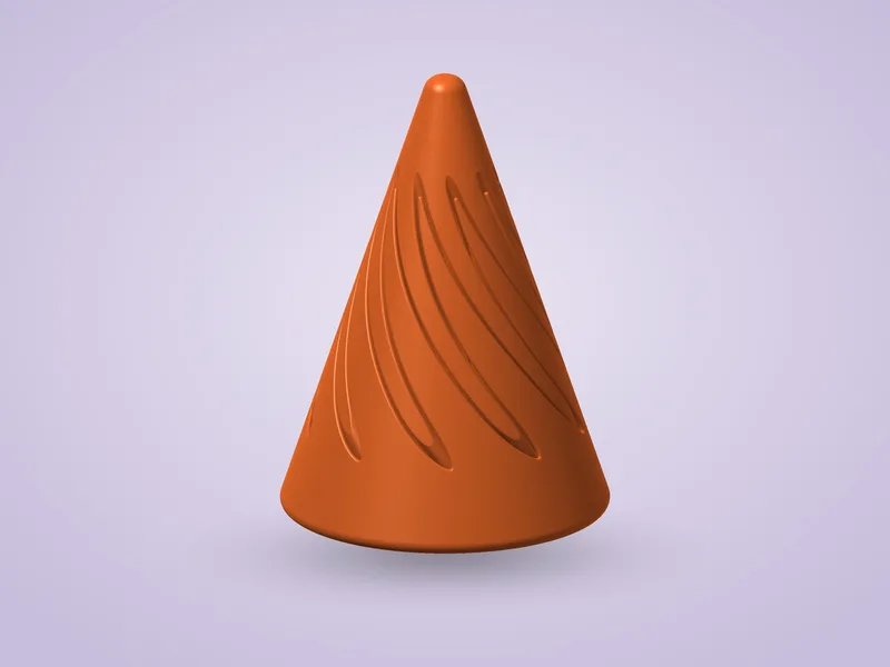 Spiral Cone Fidget Toy