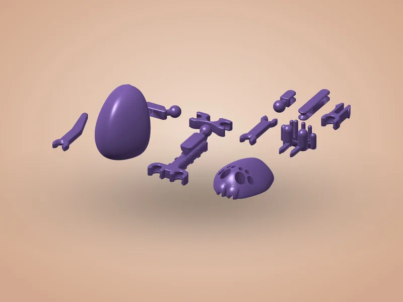 Araignée articulée