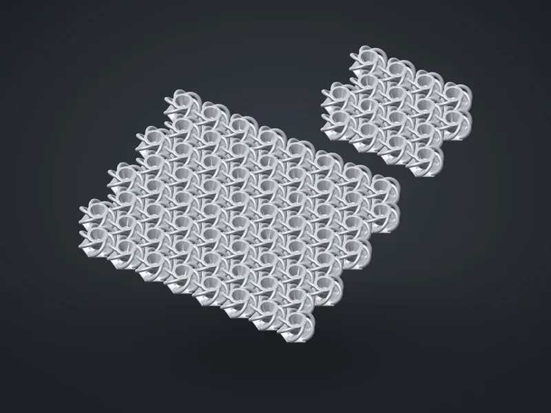 Printable Chainmail Fabric