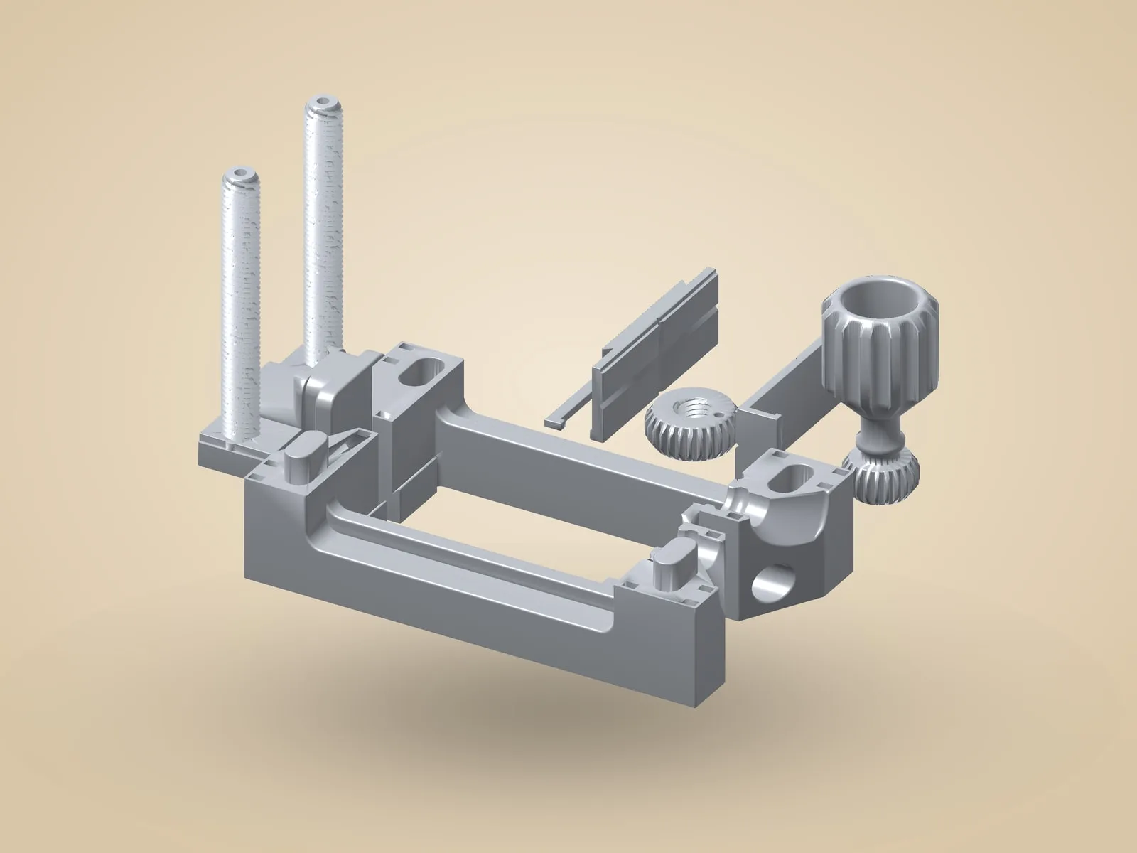 Fast-Operation Vise