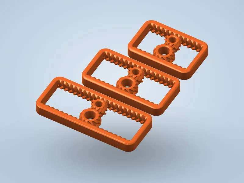 Gear Rail Fidget