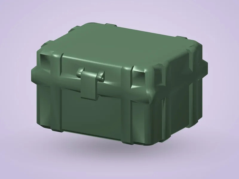 Hinged Storage Box