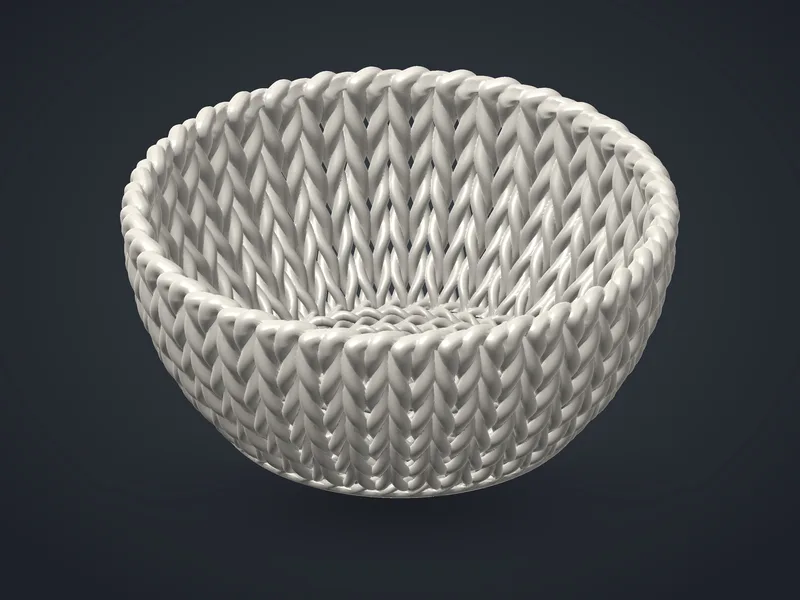 Knitted Bowl