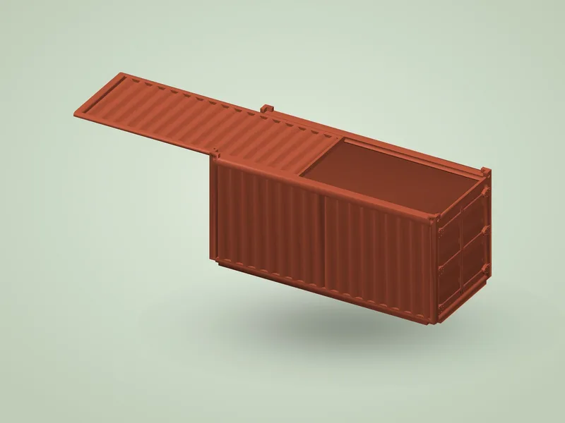 Shipping Container Box