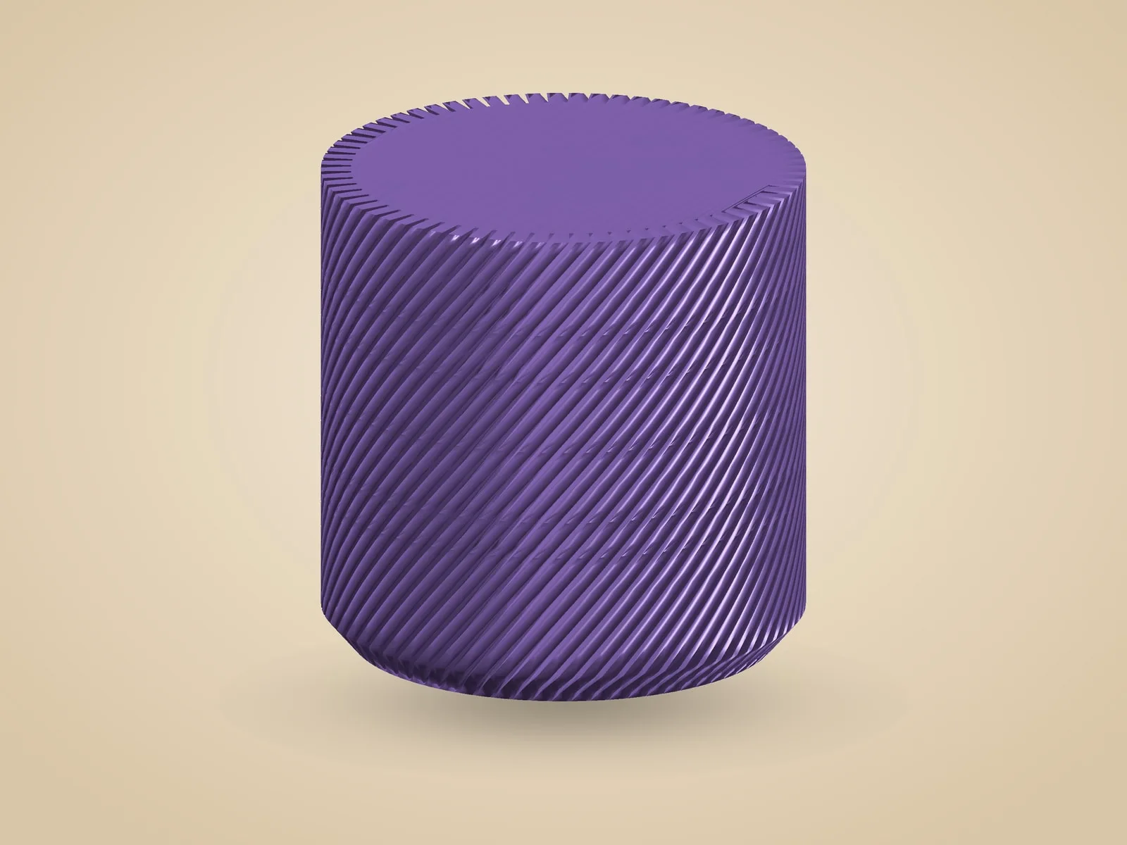 Tactile Spiral Pen Cup