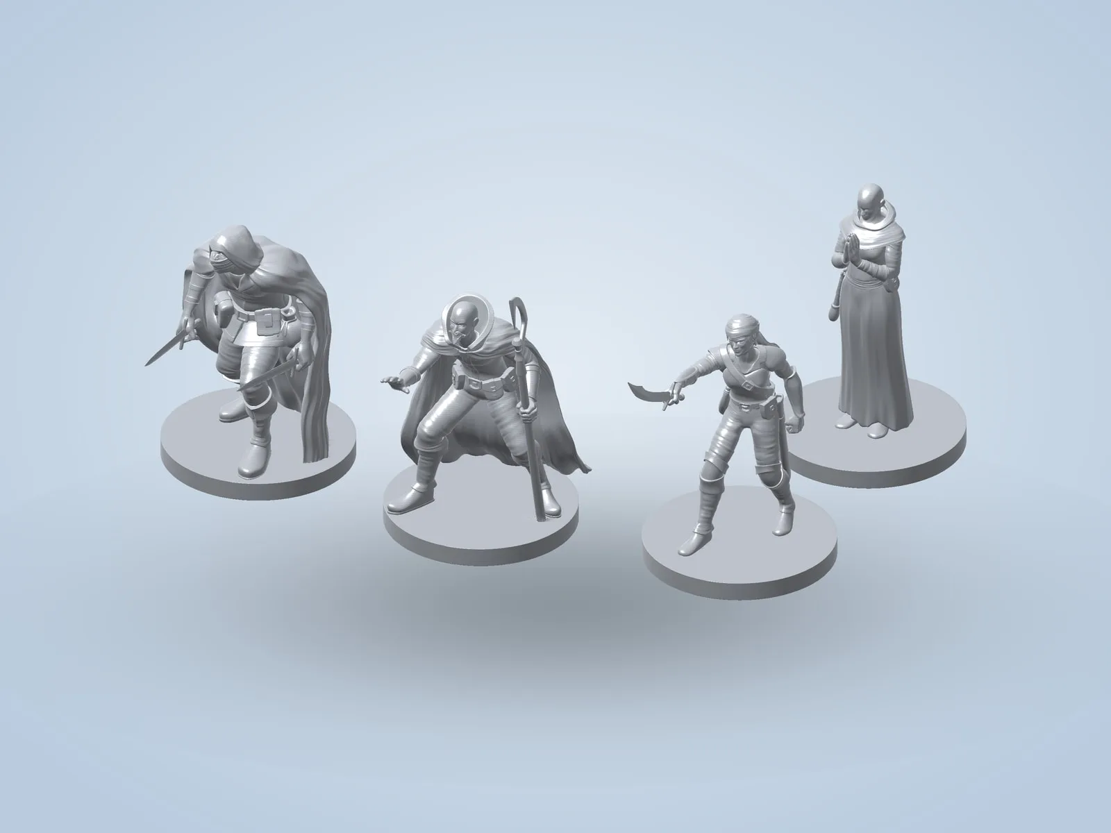 Tabletop NPC Miniatures