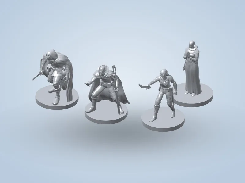 Tabletop NPC Miniatures