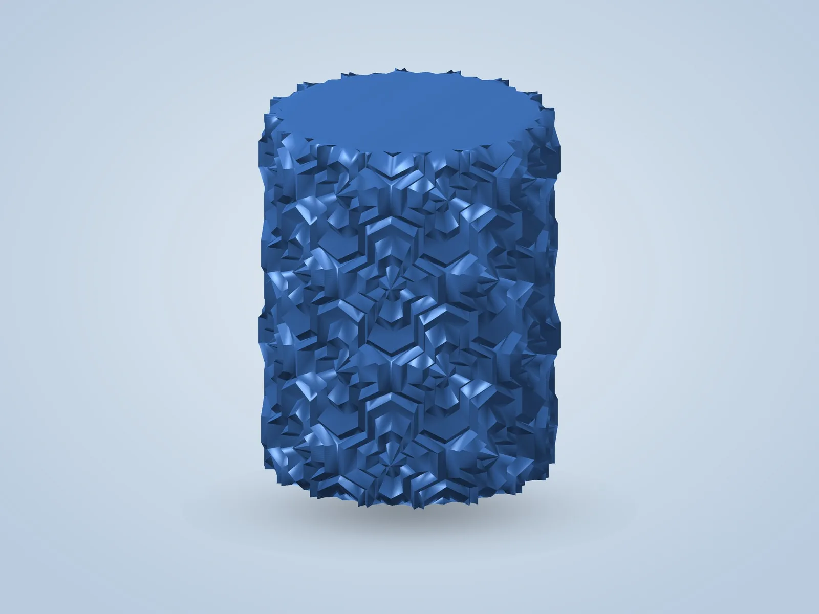 Tetrahex Ripple Vase
