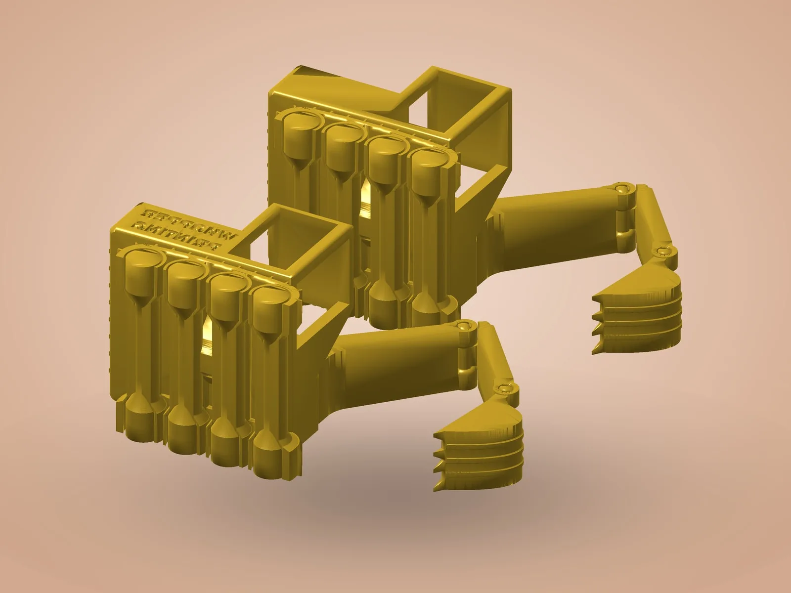 Trenchy Print-in-Place Excavator